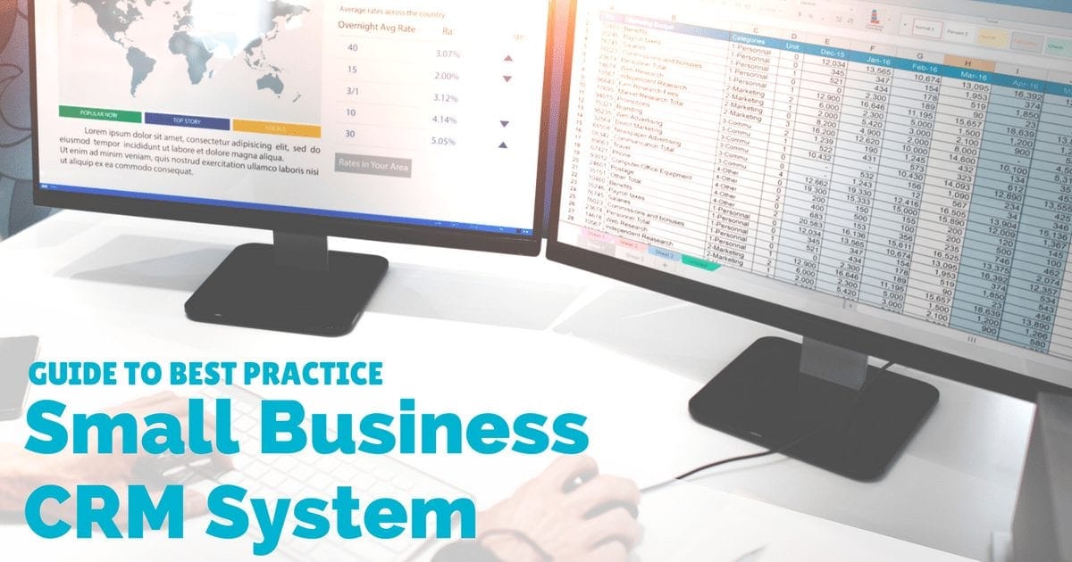 CRM and small business: a guide to best practice