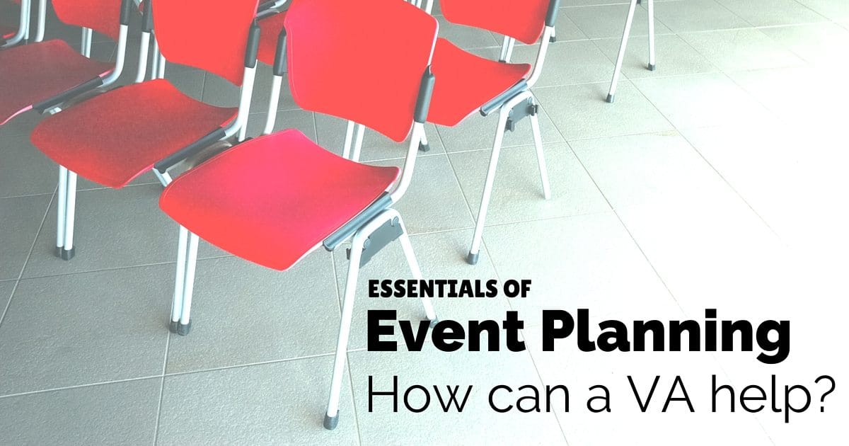 Essentials of event planning – how a virtual assistant can help