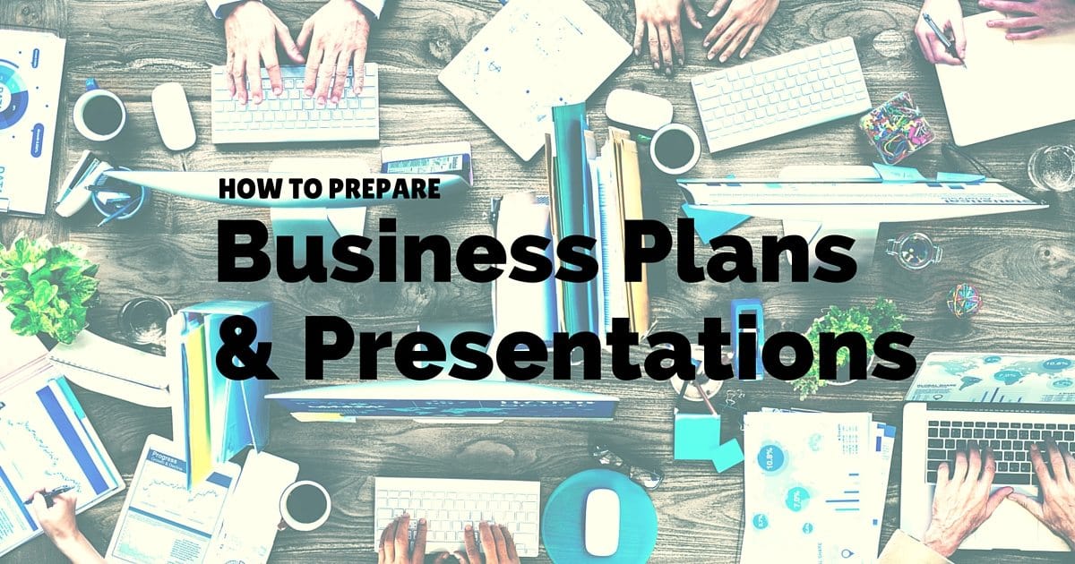 How to prepare business plans and presentations for SMEs
